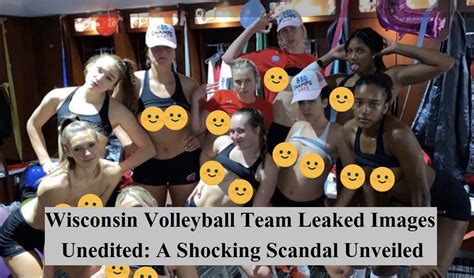 Wisconsin volleyball team private photos leaked, being investigated